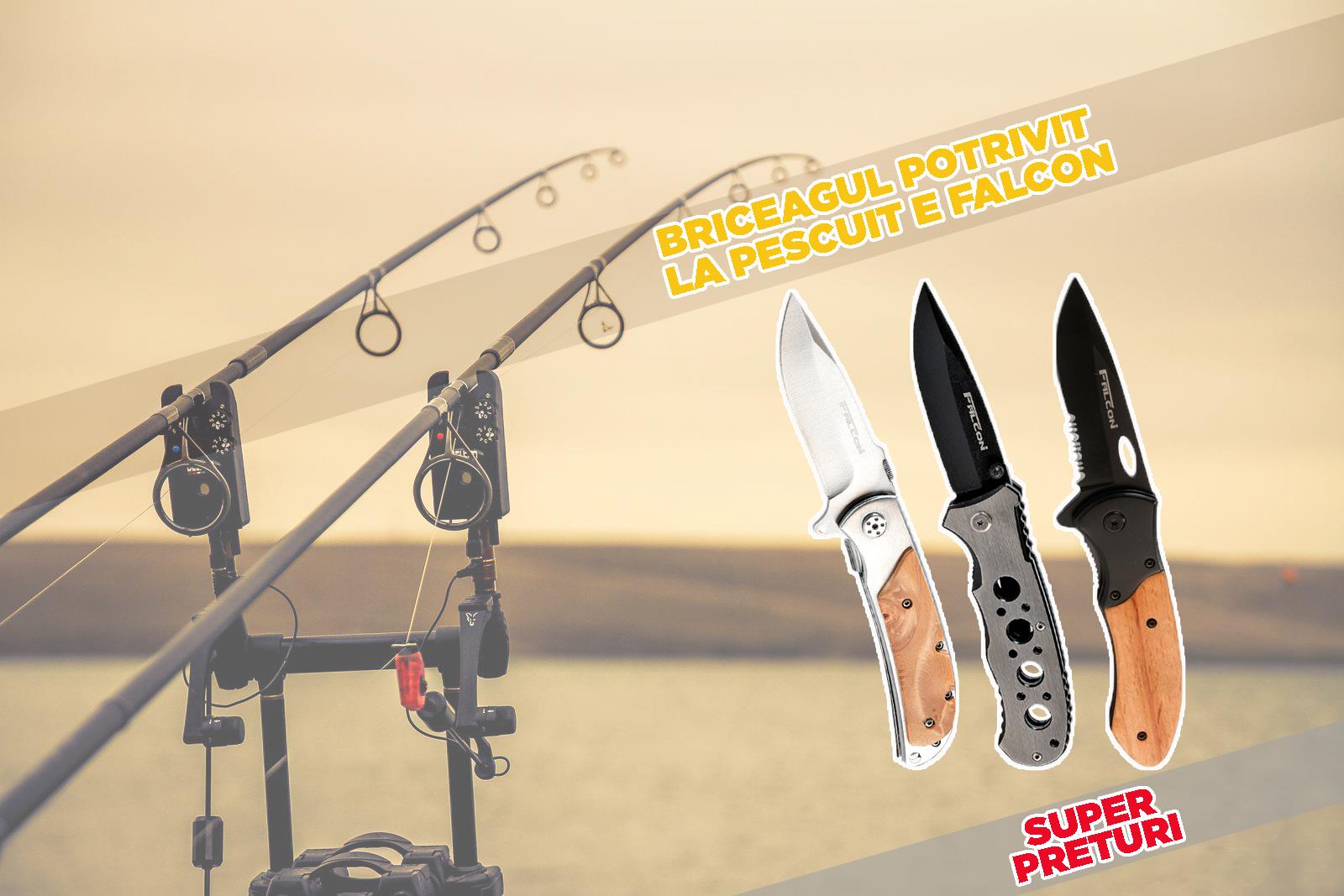 Alege briceagul potrivit nevoilor tale la pescuit. 